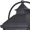 Vaxcel Lexington 3 Light Dusk to Dawn Black Outdoor Wall Lantern Clear Glass T0539 - alternate 6
